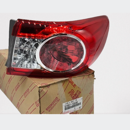 Toyota Corolla XLI, GLI, Altis 2010-13 Tail Light Assembly (Left/Right) – Genuine Taiwan