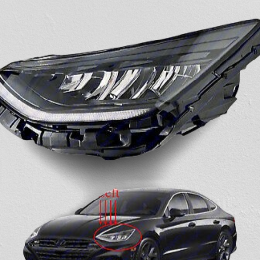Hyundai Sonata Headlight Assembly 2020 - 2024 - Passenger Side